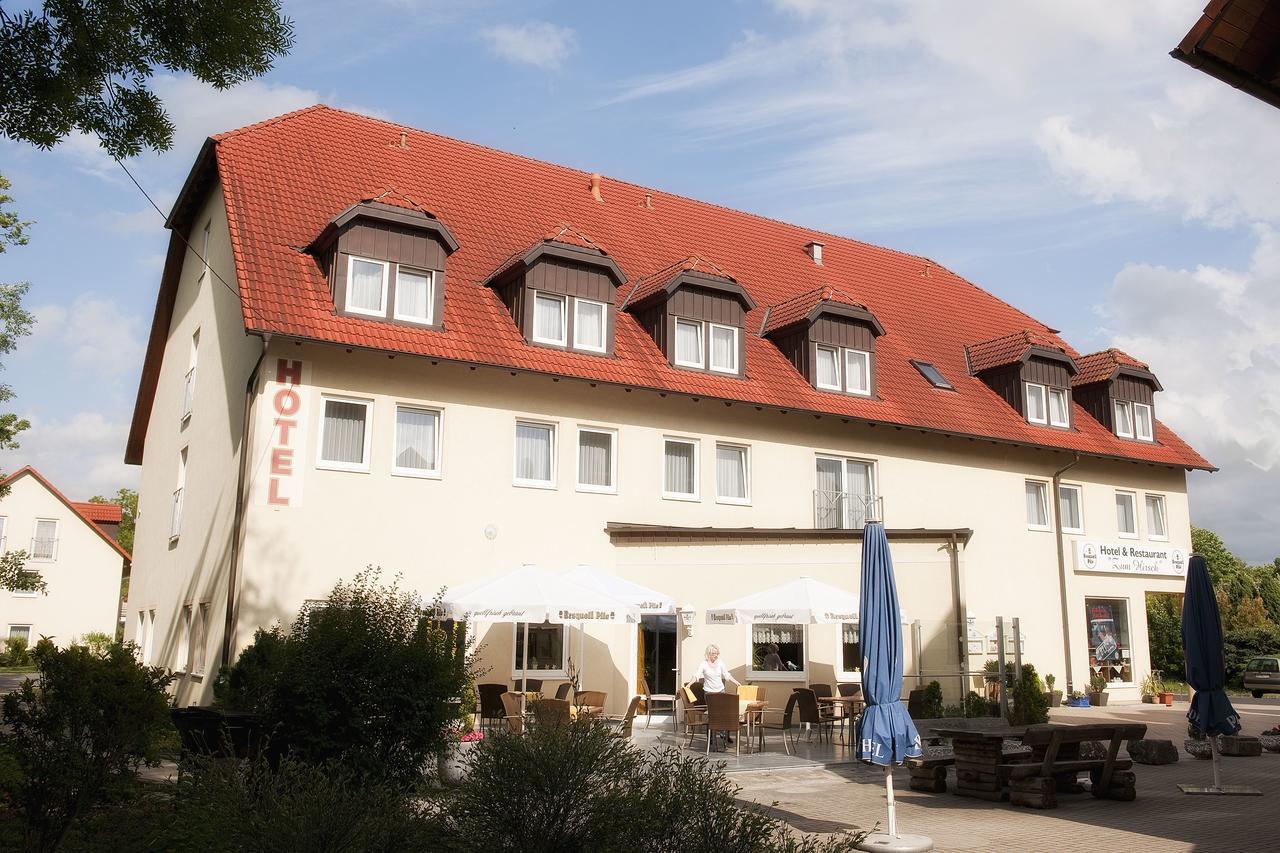 Hotel & Restaurant Zum Hirsch Romhild Buitenkant foto