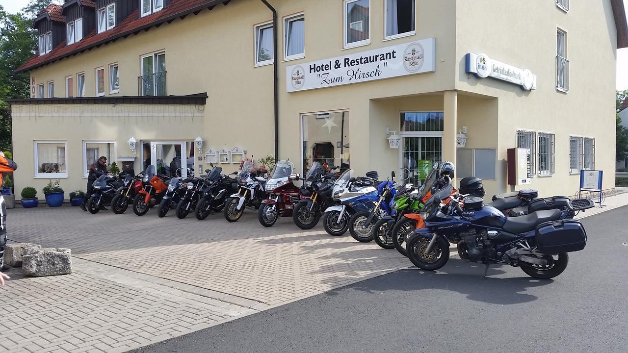 Hotel & Restaurant Zum Hirsch Romhild Buitenkant foto